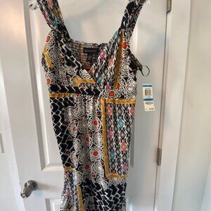 I.N.C. Tribal Rights Kenyan Patchwork Dress - NWT